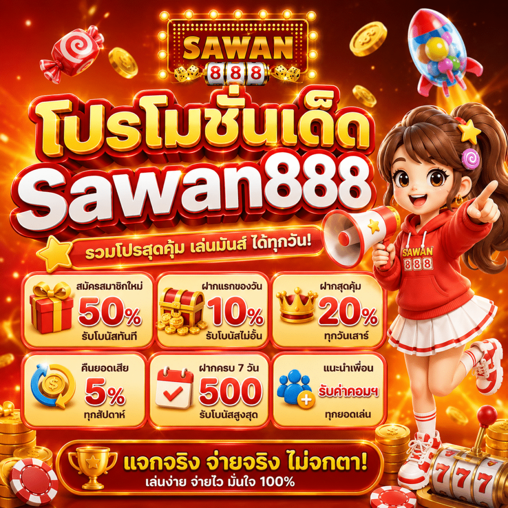 โปรโมชั่นเด็ด Sawan888 ที่ผมเคยใช้จริง แล้วชอบมาก